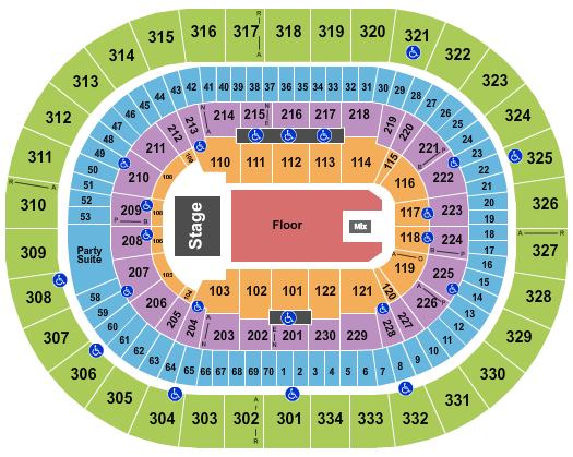 Moda Center Bert Kreischer Seating Chart